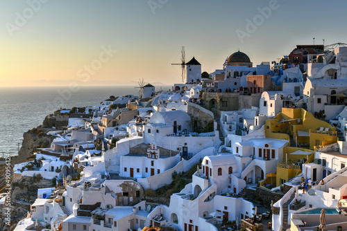 Santorini Skyline - Oia, Greece