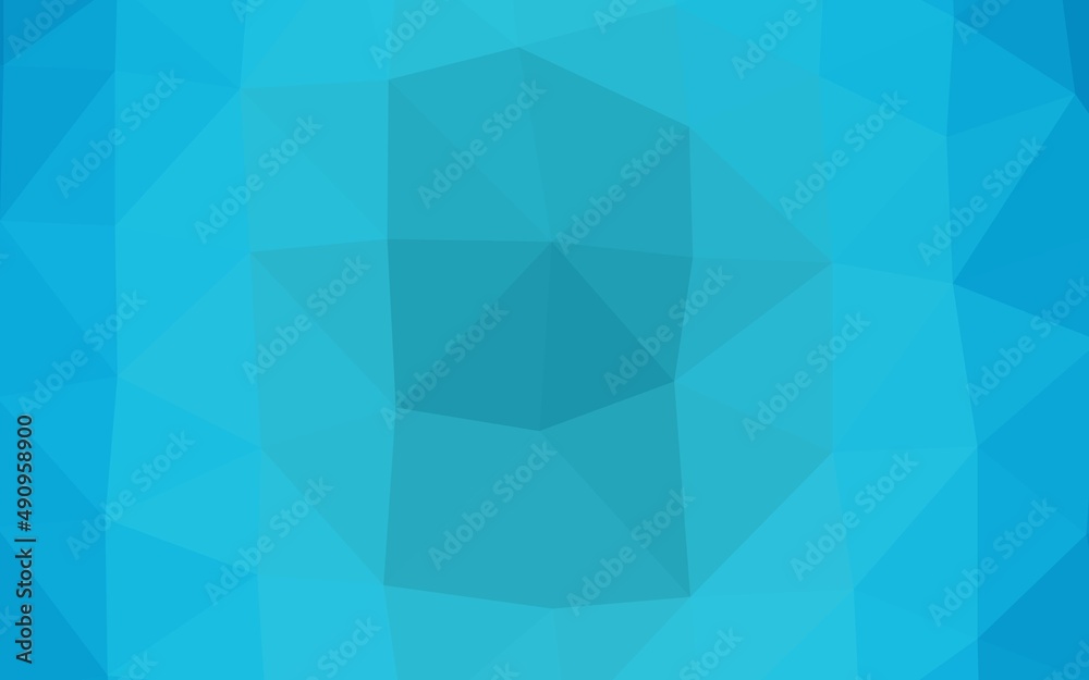 Light BLUE vector blurry triangle texture.