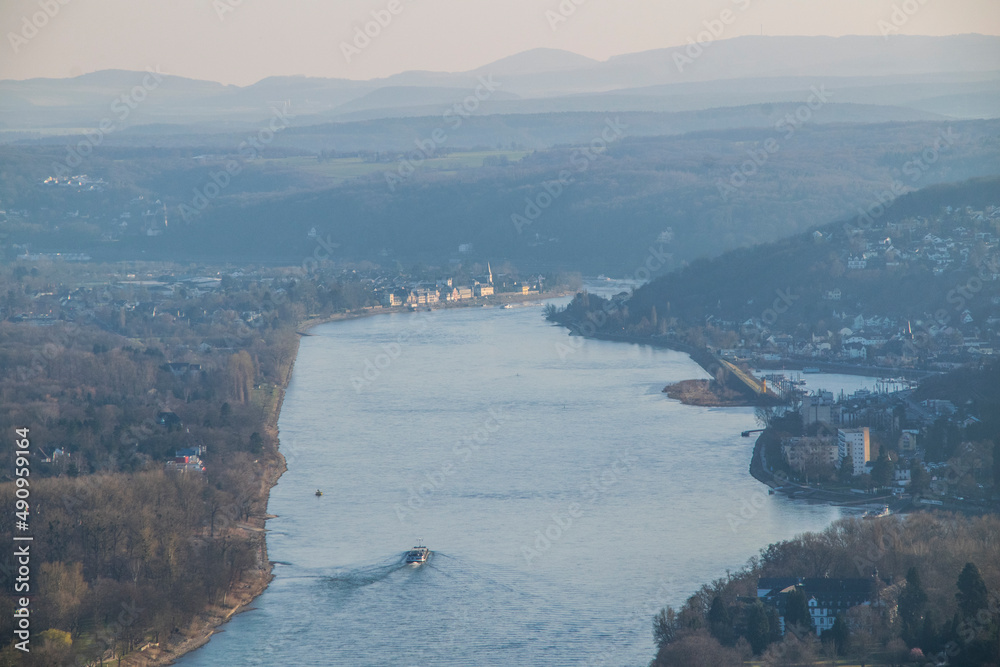 Unkel (Rhein), Blick von oben