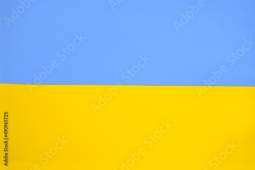 yellow-blue background colors of the flag of Ukraine