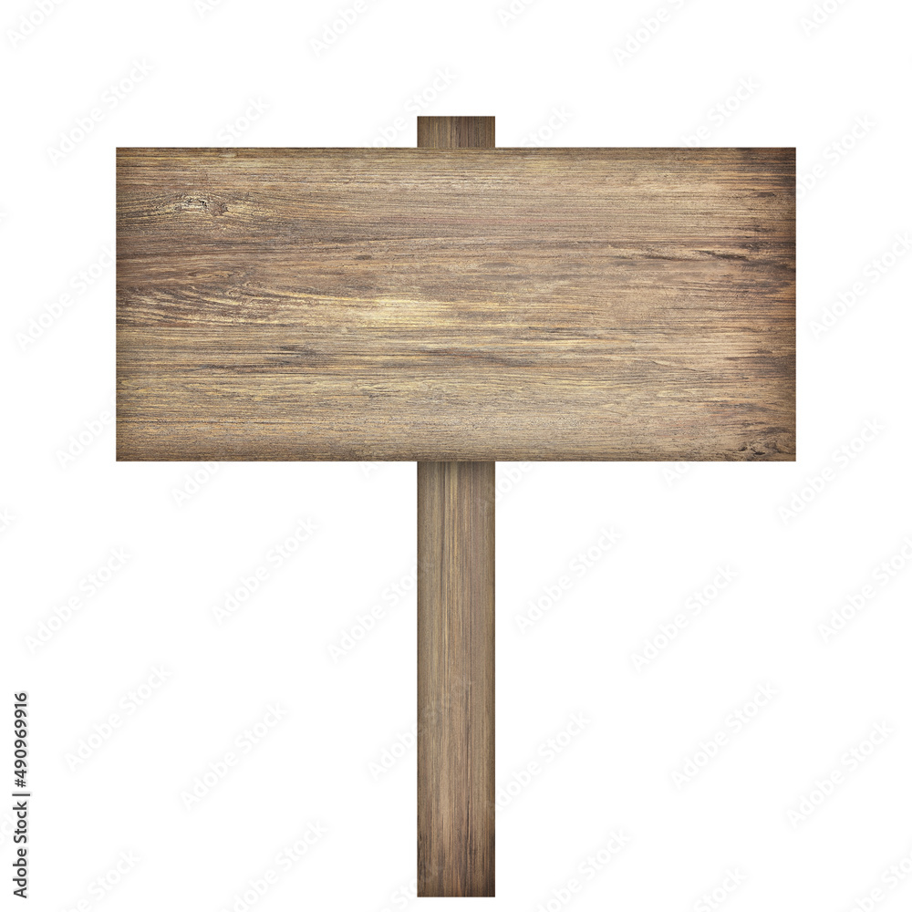 Wooden sign isolated on a white background. Wooden sign isolated on a white background.