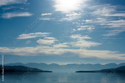 High Sun on Lake