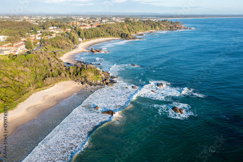 Flynns Beach - Port Macquarie NSW Australia. Popular tourist destination on the mid north coast of New South Wales. photo