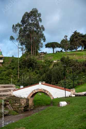Historic bridge of Boyacá. Where one of the battles for the liberation of Colombia was fought.