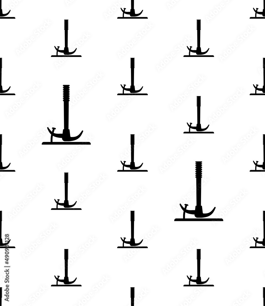 Hammer Pulling Nail Icon Seamless Pattern Y_2002001 Hammer Pulling Nail Icon Seamless Pattern Y_2002001
