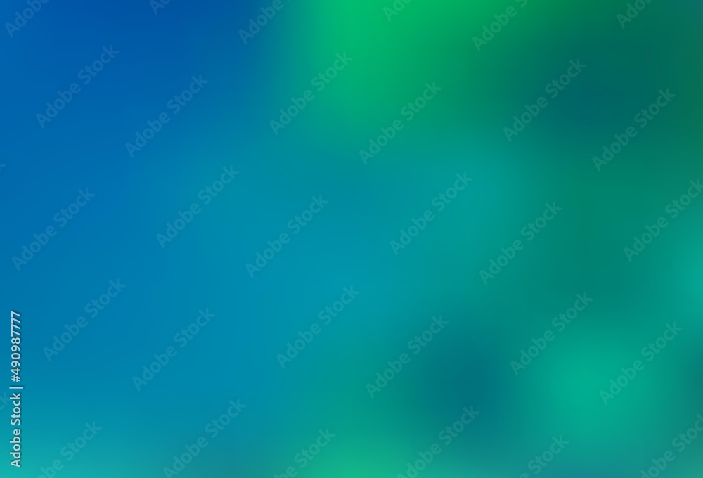 Obraz premium Light BLUE vector abstract blurred template.
