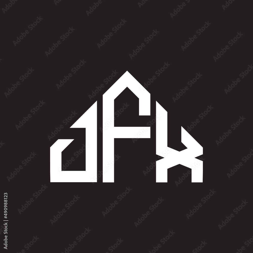 DFX letter logo design on black background. DFX creative initials letter logo concept. DFX letter design. DFX letter logo design on black background. DFX creative initials letter logo concept. DFX letter design.