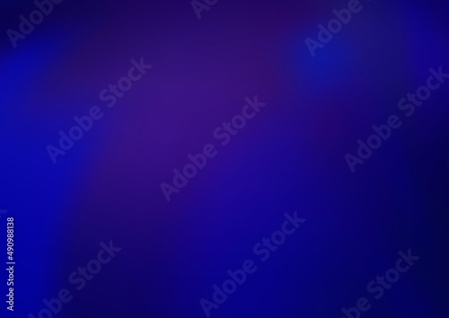 Dark BLUE vector abstract blurred template.