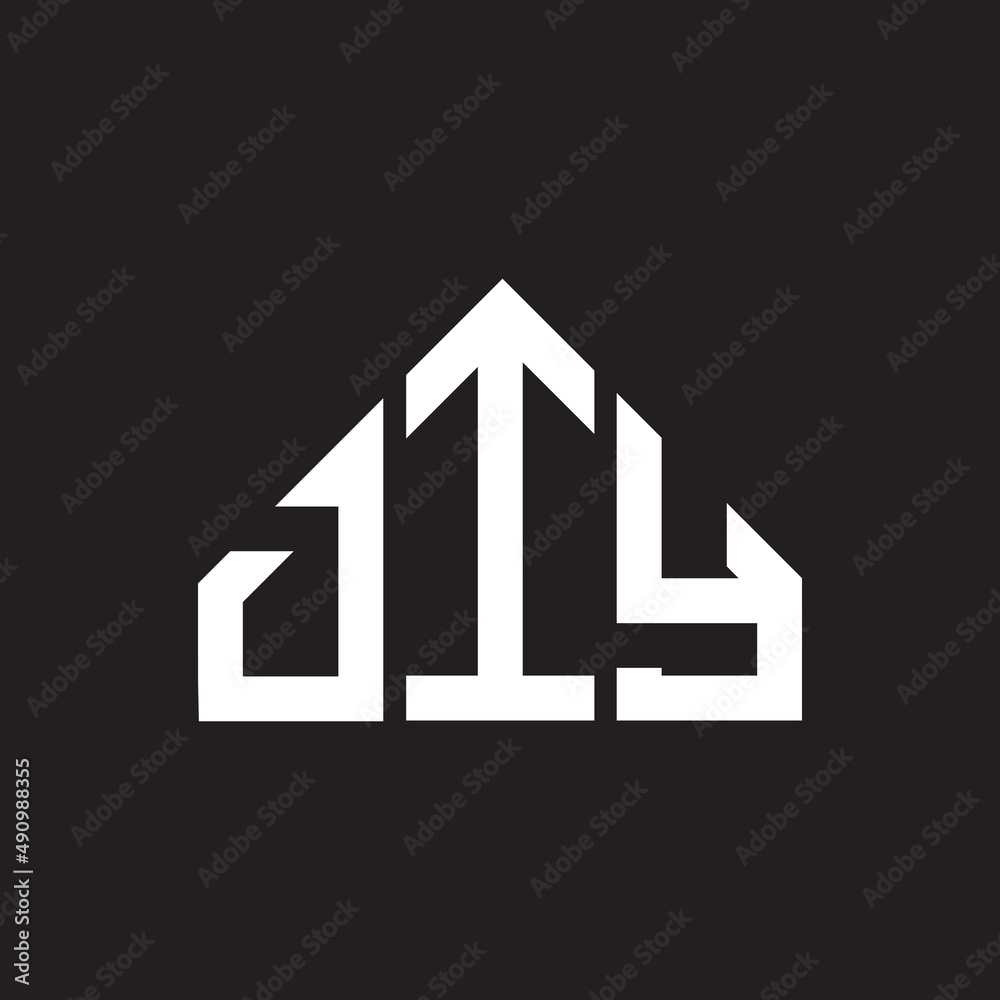 DIY letter logo design on black background. DIY creative initials letter logo concept. DIY letter design. DIY letter logo design on black background. DIY creative initials letter logo concept. DIY letter design.