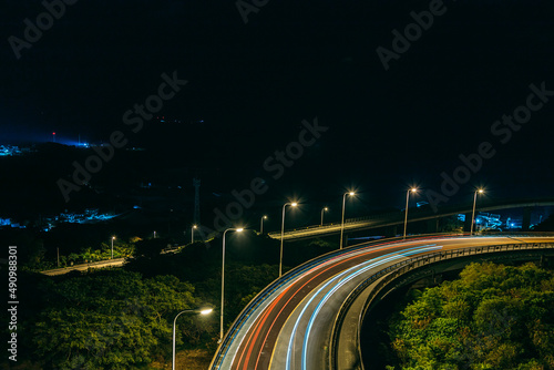 沖縄　ニライカナイ橋夜景
