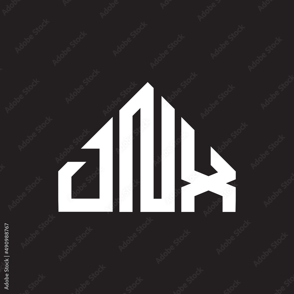 DNX letter logo design on black background. DNX creative initials letter logo concept. DNX letter design. DNX letter logo design on black background. DNX creative initials letter logo concept. DNX letter design.