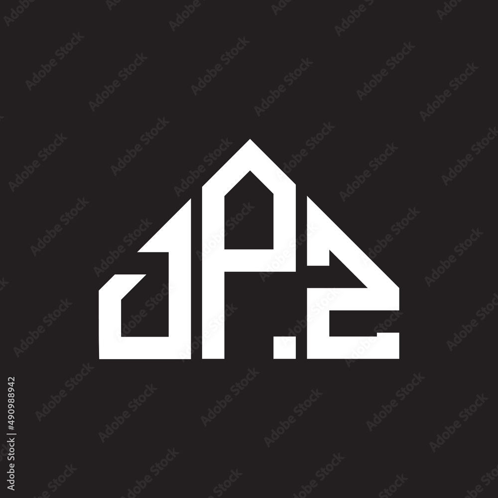 DPZ letter logo design on black background. DPZ creative initials letter logo concept. DPZ letter design. DPZ letter logo design on black background. DPZ creative initials letter logo concept. DPZ letter design.