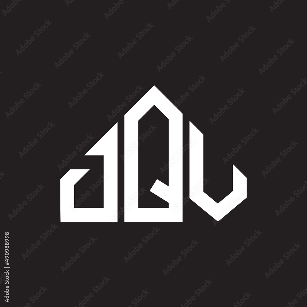 DQV letter logo design on black background. DQV creative initials letter logo concept. DQV letter design. DQV letter logo design on black background. DQV creative initials letter logo concept. DQV letter design.