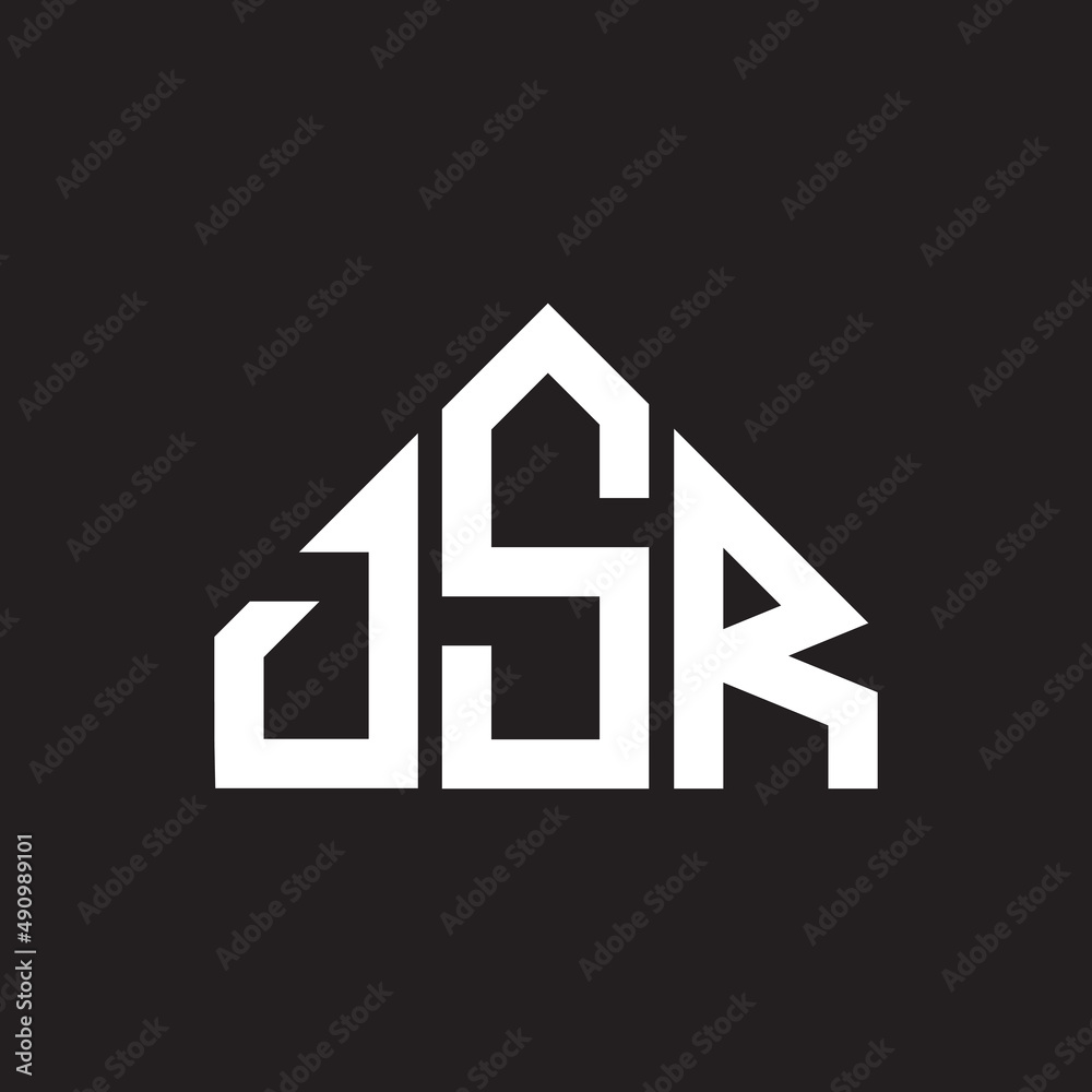 DSR letter logo design on black background. DSR creative initials letter logo concept. DSR letter design. DSR letter logo design on black background. DSR creative initials letter logo concept. DSR letter design.