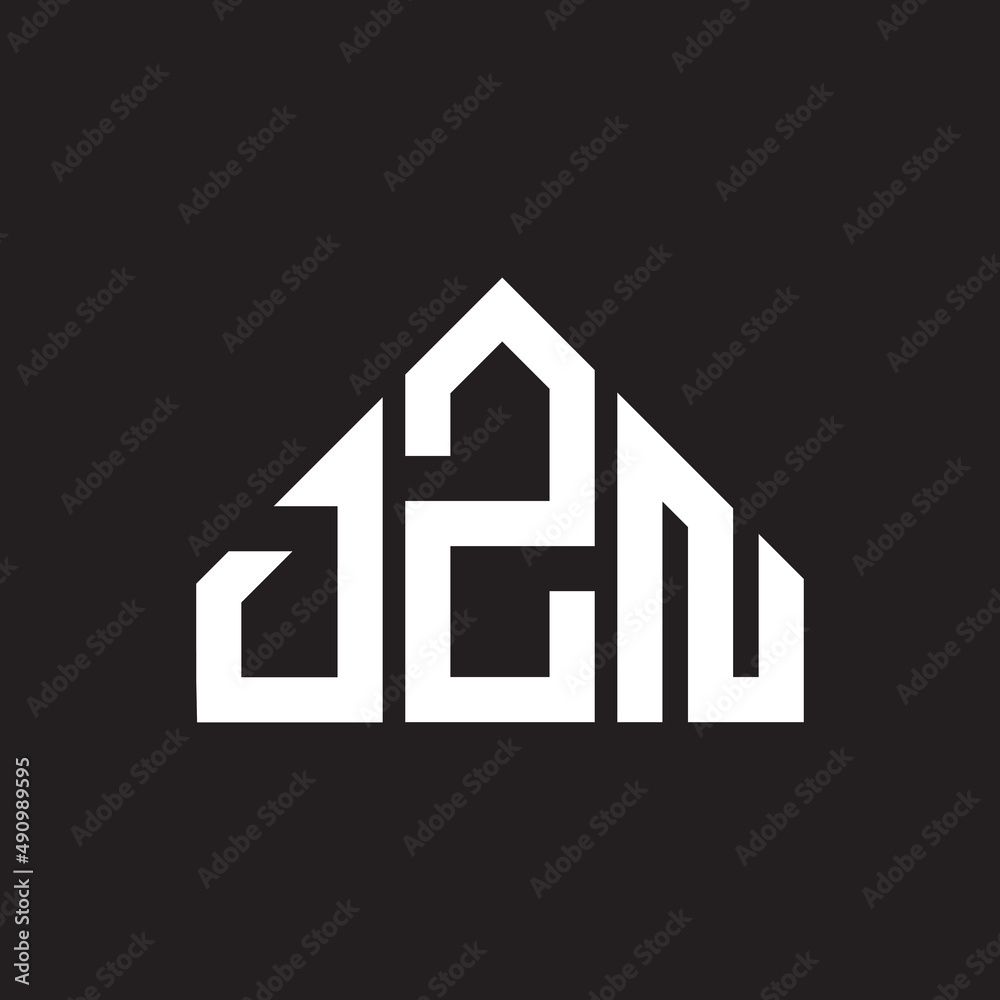 DZN letter logo design on black background. DZN creative initials letter logo concept. DZN letter design. DZN letter logo design on black background. DZN creative initials letter logo concept. DZN letter design.