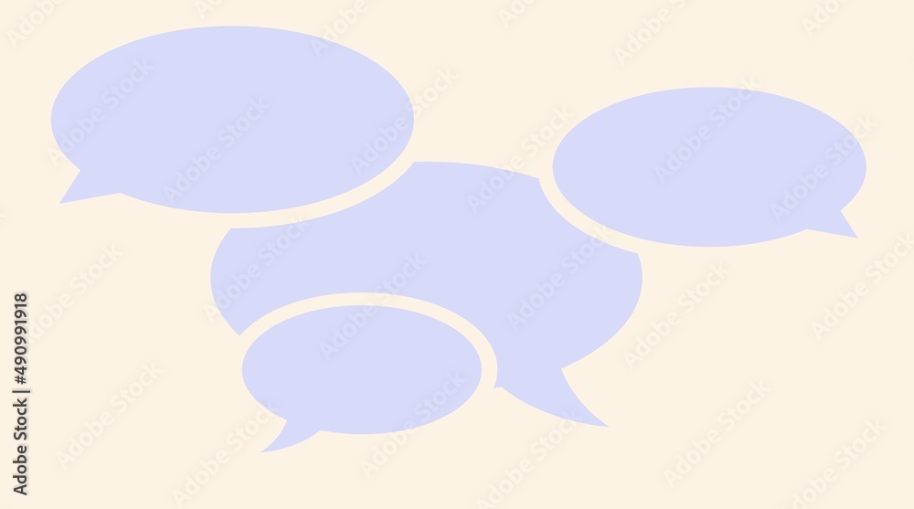 DIALOGUE. Four speech bubble. PASSION for the language and the communication. Conversation. Retro toned style. ILLUSTRATION. Elegant clear beige color fund. DIALOGUE. Four speech bubble. PASSION for the language and the communication. Conversation. Retro toned style. ILLUSTRATION. Elegant clear beige color fund.