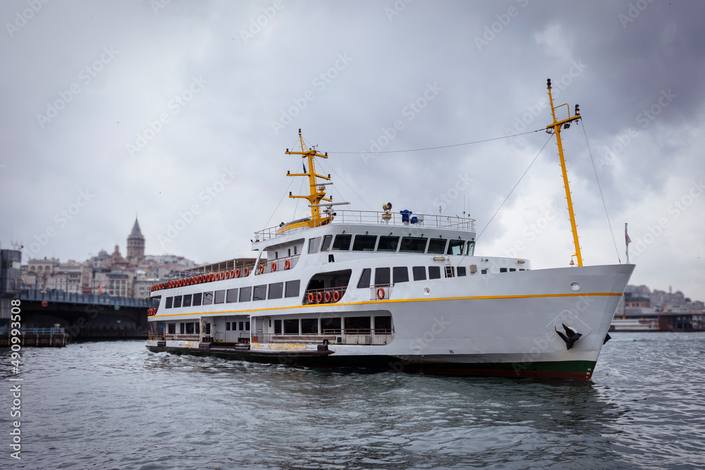 Istanbul Passenger Ferry boat ship