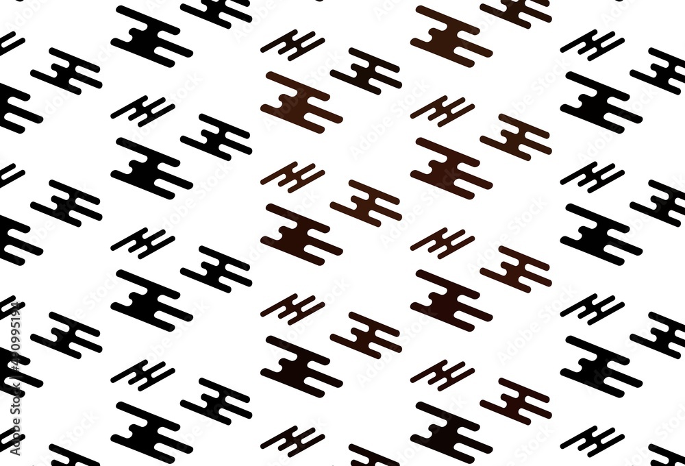 Light Red vector template with repeated sticks. Light Red vector template with repeated sticks.