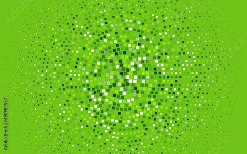 Light Green vector texture in rectangular style.