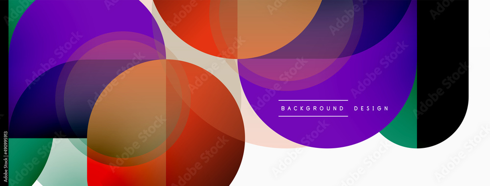 Creative geometric wallpaper. Minimal circle triangle and square line abstract background. Vector illustration for wallpaper banner background or landing page Creative geometric wallpaper. Minimal circle triangle and square line abstract background. Vector illustration for wallpaper banner background or landing page