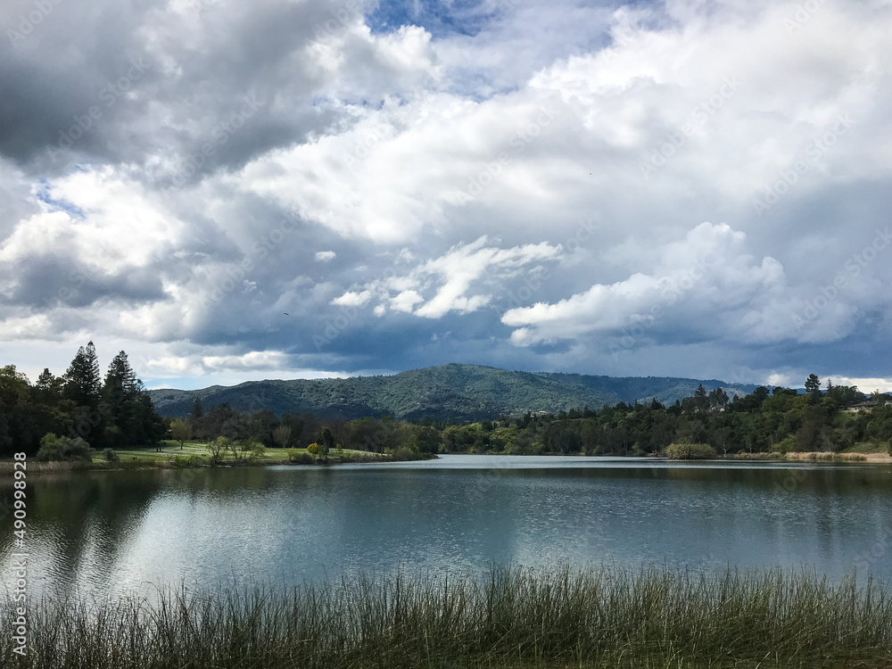 Vasona Lake in Los Gatos, CA