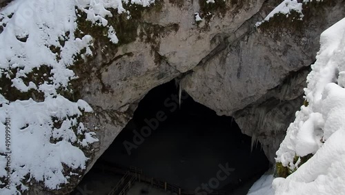 Scarisoara Cave from the Apuseni Mountains - Romania