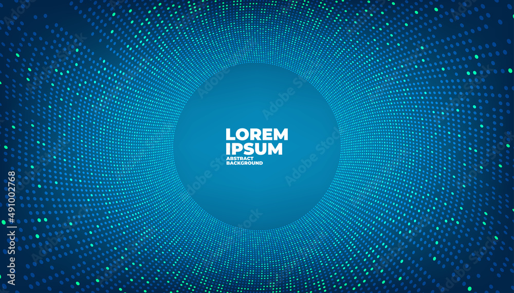 Digital technology background. Abstract tech visual for science template. Futuristic background with dots combination.