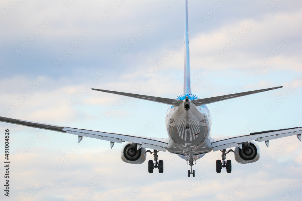 Naklejka premium 《大阪府》航空機・大阪国際空港