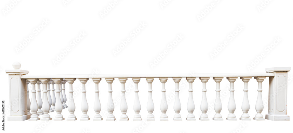 stone railing isolated Stock Photo | Adobe Stock