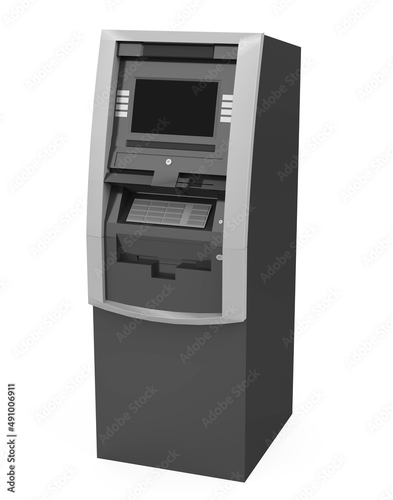 Automated Teller Machine Isolated Automated Teller Machine Isolated