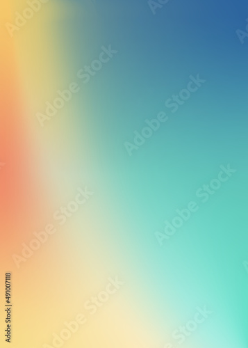 Colorfull Modern Gradient Blue Cover