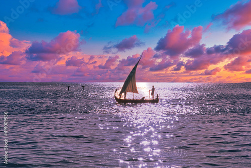 インド洋の楽園・モルディブの美しい海 © san724
