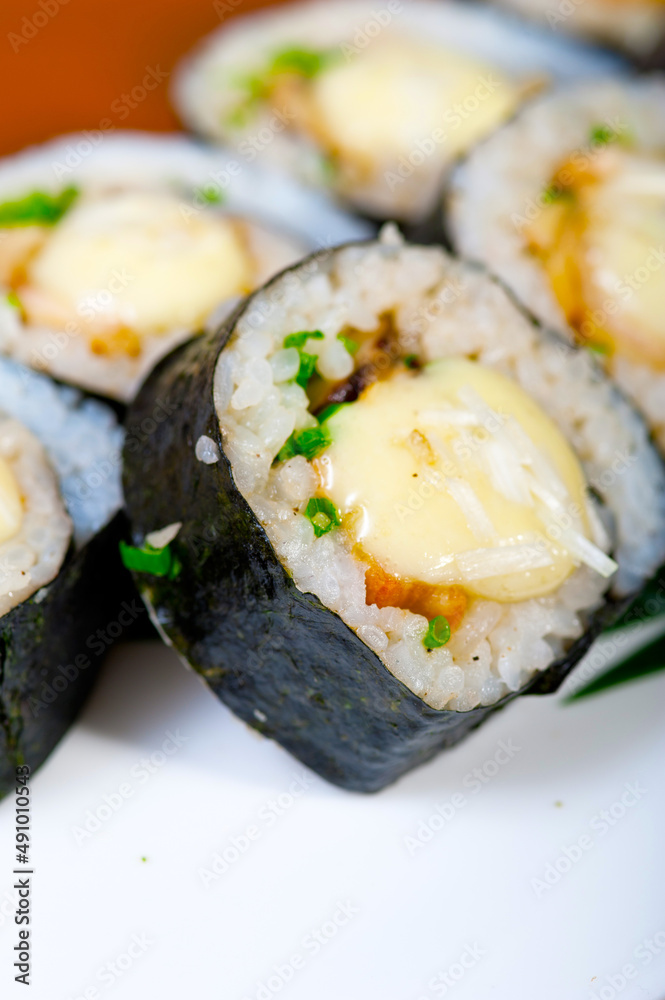fresh sushi choice combination assortment selection