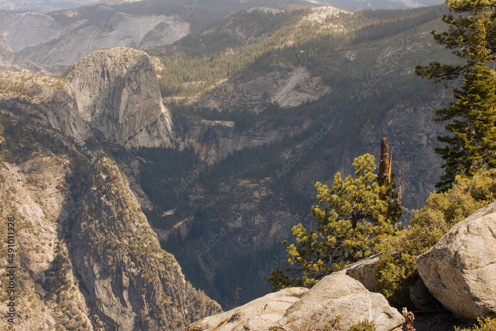 Obraz premium Autumnal natural landscape from Yosemite National Park, California, United States