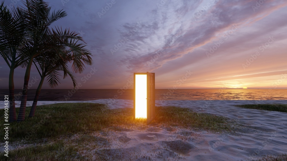 door to paradise