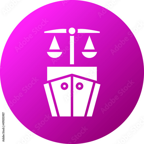 Maritime Law Icon Style