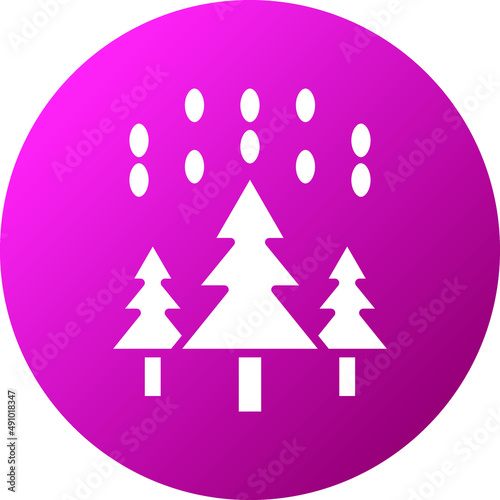 Snow Forest Icon Style