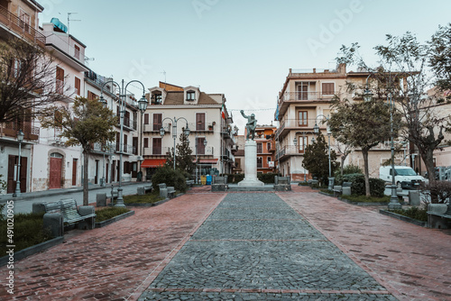 City Centre of Barrafranca, Enna, Sicily, Italy, Europe © Simoncountry