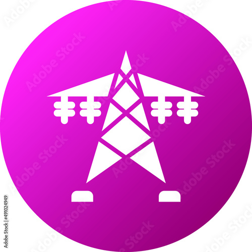 Electric Station Icon Style