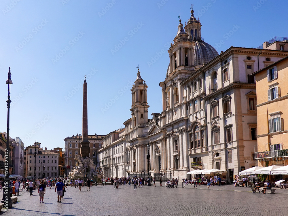 Obraz premium ナヴォーナ広場（ローマ イタリア）