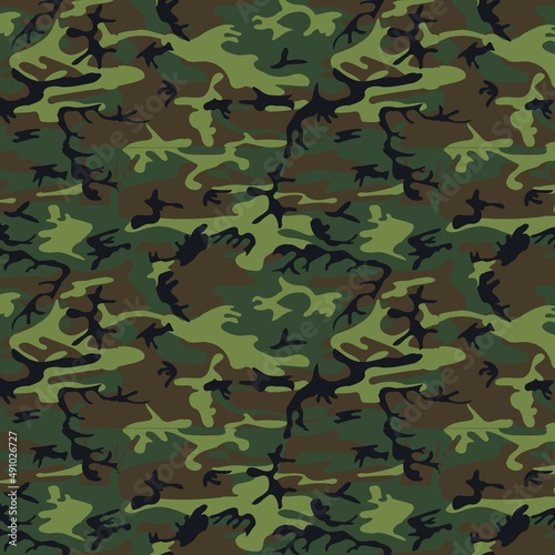 military camouflage seamless pattern army print design abstract texture vintage design background