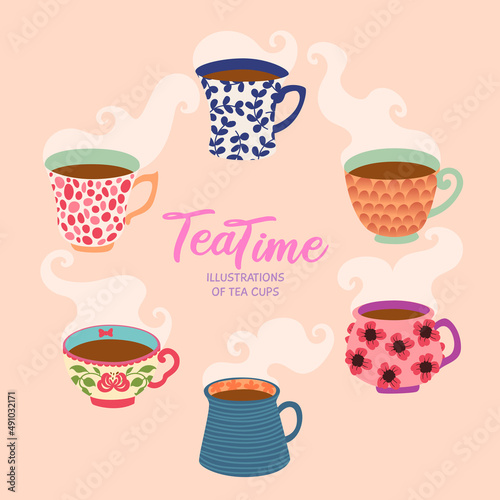 illustration of a cup of tea