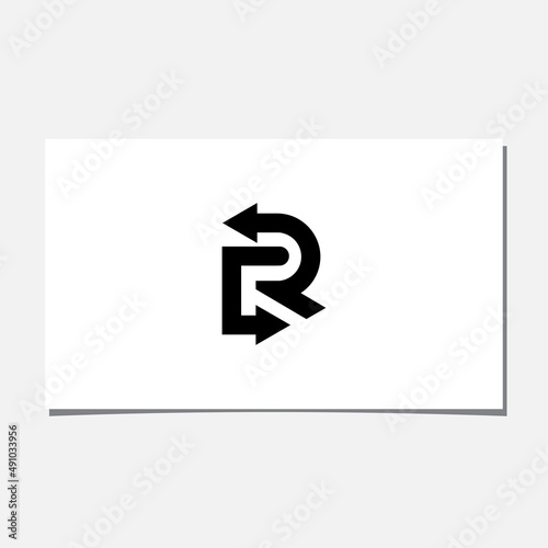 RC OR CR ROTATION LOGO DESIGN