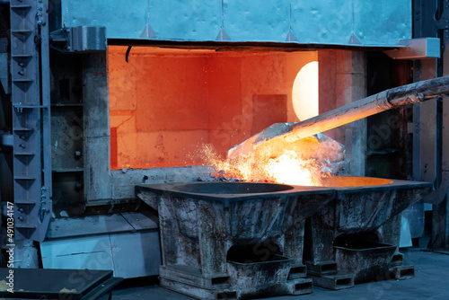 Fotografi aluminum casting industry works