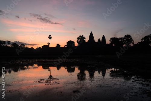 Sunrise over Siem Reap