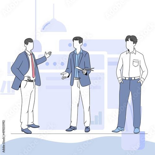 people in the office