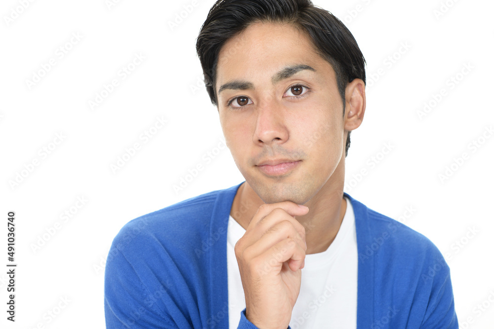 笑顔の男性 笑顔の男性