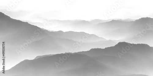 fog in mountains © 悦 邵