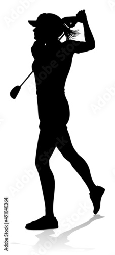 Golfer Golf Sports Person Silhouette