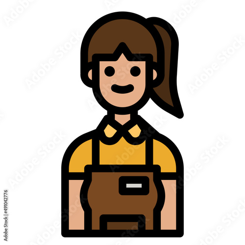 cashier line icon
